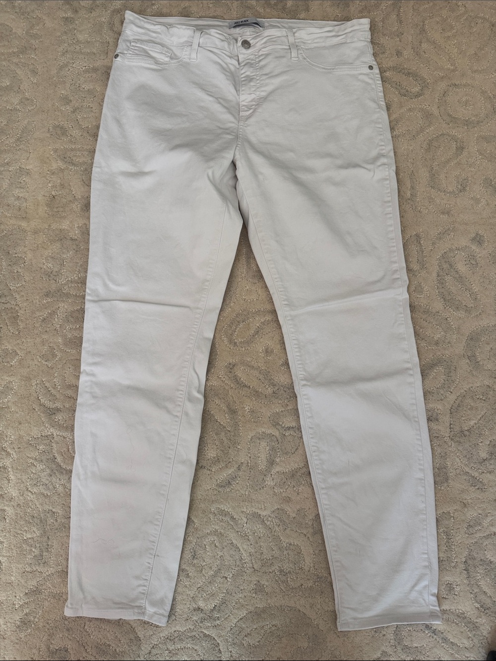 Just Black White Skinny Jeans